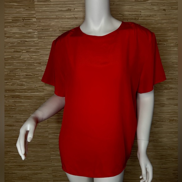 Vintage orange blouse - Picture 1 of 3